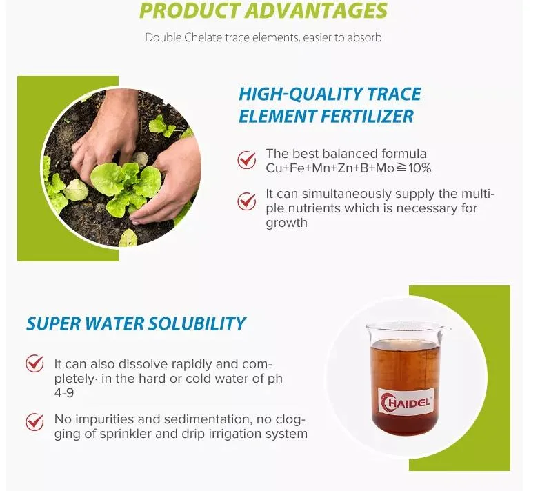 Chelated EDTA Organic Trace Element Fertilizer